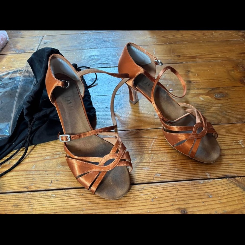 Latin dance heels